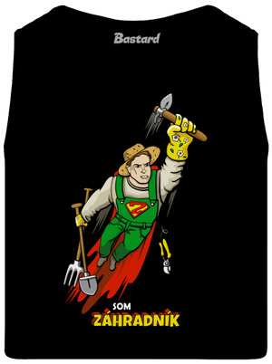 Záhradník pánske tielko Black