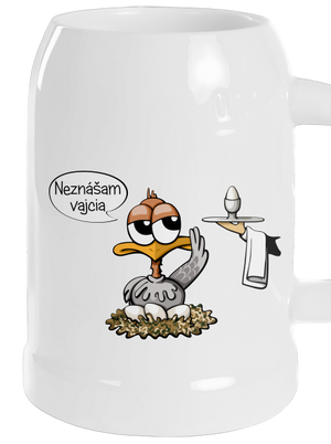 Neznášam vajcia polliter White