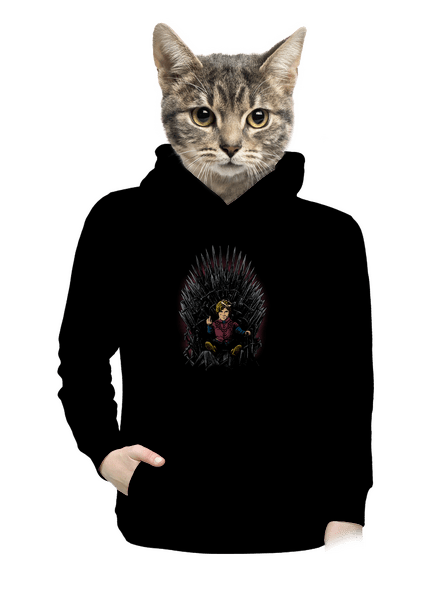 Tyrion na tróne dámska mikina klokanka Black