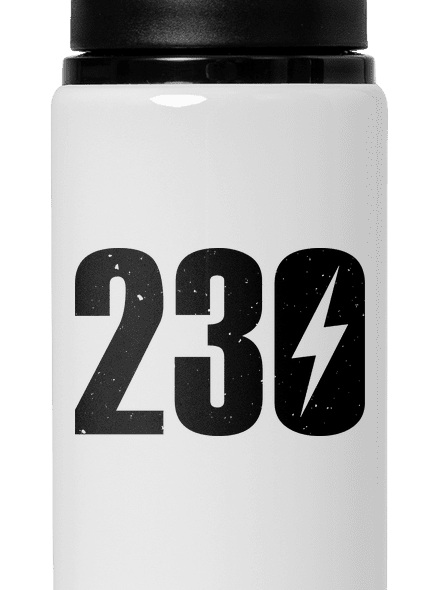 230 V flaša na vodu White