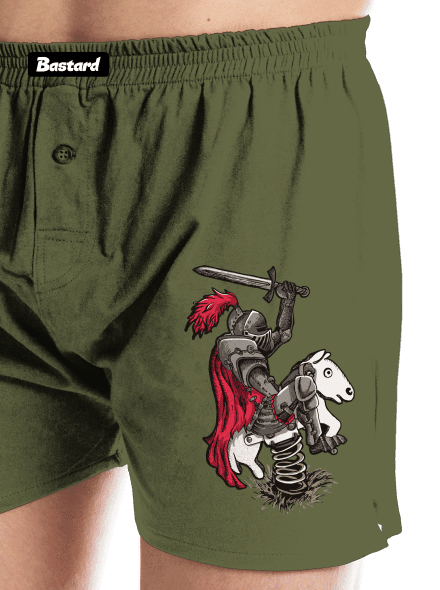 Rytier pánske trenky Khaki