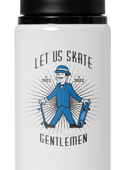 Let us skate flaša na vodu White