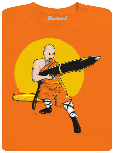 Čína pánske tričko Orange