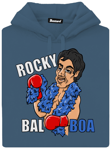 Rocky Bal boa dámska mikina klokanka Denim