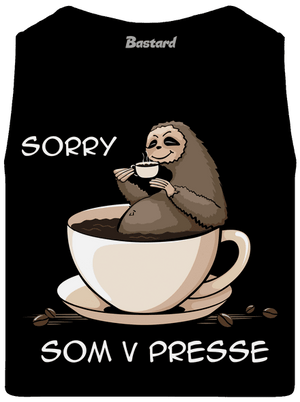 V presse pánske tielko Black