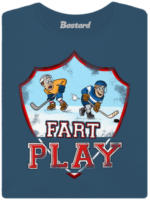 Fart Play dámske tričko prémium Petrol Blue