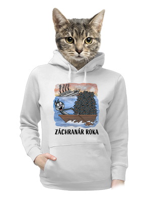 dámska mikina klokanka