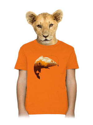 Kapitálny úlovok detské tričko Orange