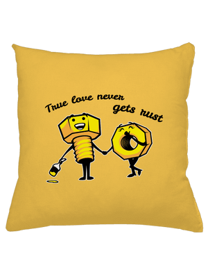 Pravá láska vankúš Yellow Gold