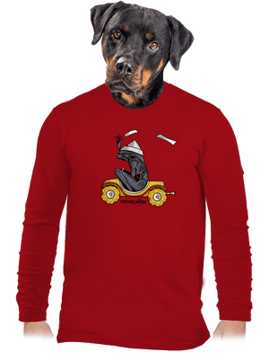 Votrelníček pánske dlhý rukáv Red