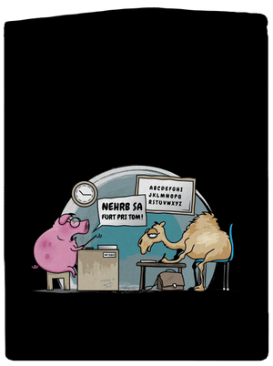 Nehrb sa pánska mikina na zips Black