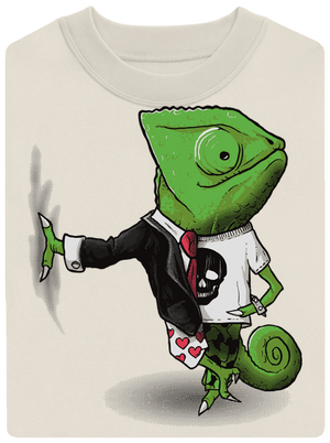 Majster prevlekov unisex mikina bez kapucne Off White