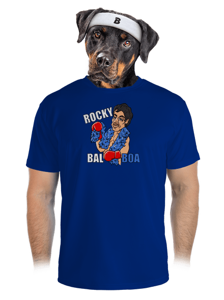 Rocky Bal boa pánske športové tričko Royal Blue Mal