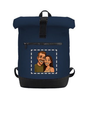 Karikatúra z vlastnej fotky batoh French Navy