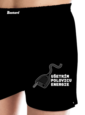 Ušetrím polovicu pánske trenky Black
