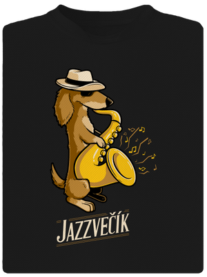 Jazzvečík detské športové tričko Black