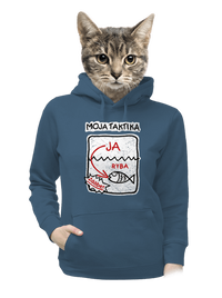 dámska mikina klokanka