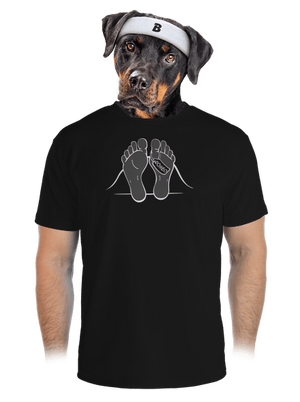 Romeo a Julie pánske športové tričko Black