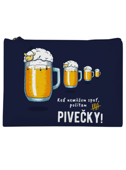 Pivečka taštička French Navy