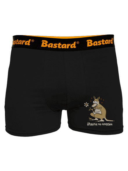 Šťastie vo vrecku boxerky Black
