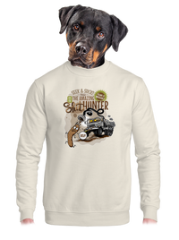 unisex mikina bez kapucne