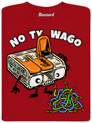 Wago svorka pánske tričko Red