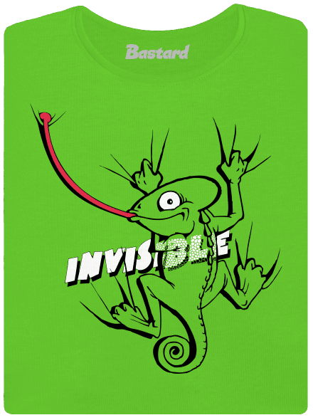 Invisible chameleon dámske tričko Apple Green