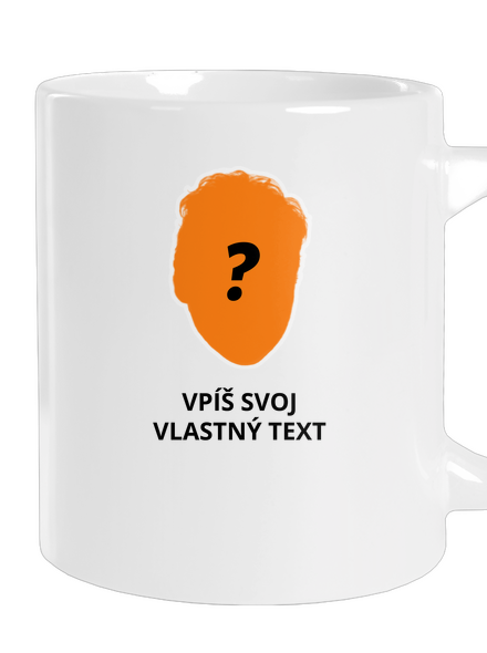 Tvoja hlava veľký hrnček White