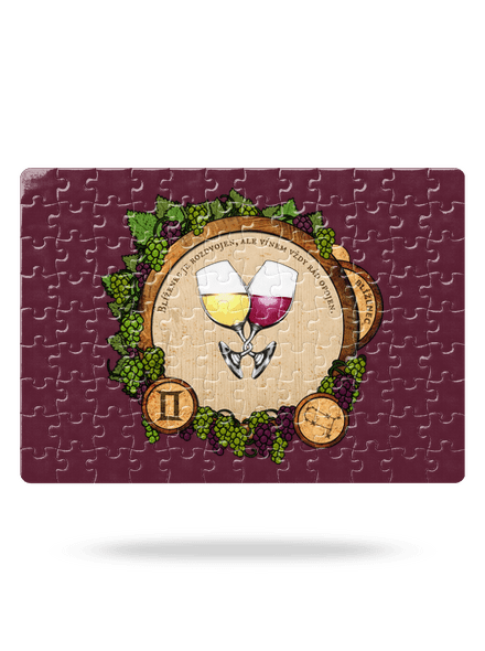 Vínny horoskop: Blíženec puzzle White