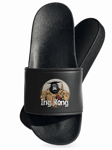 Ing. Kong šľapky Black