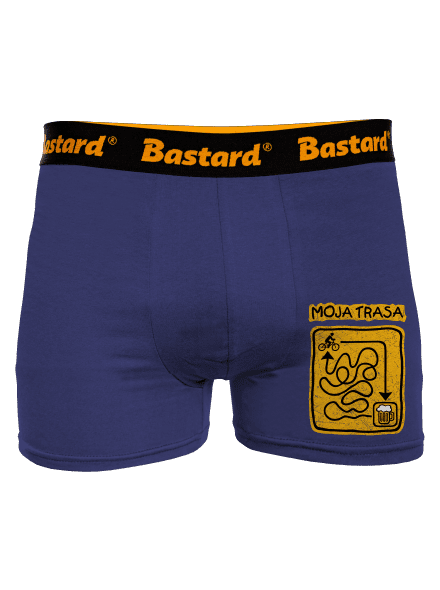 Moja trasa boxerky Blue Navy