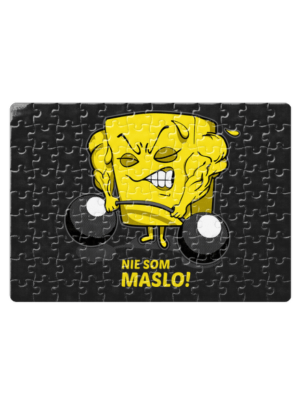 Nie som maslo puzzle White