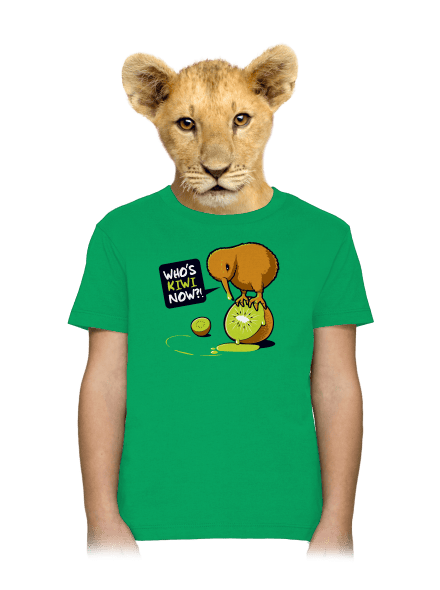 Kiwi detské tričko Kelly Green