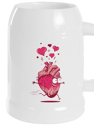 Zamilované srdiečka polliter White