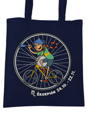 Cyklistický horoskop: Škorpión taška French Navy