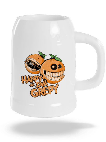 Happy grepy polliter White