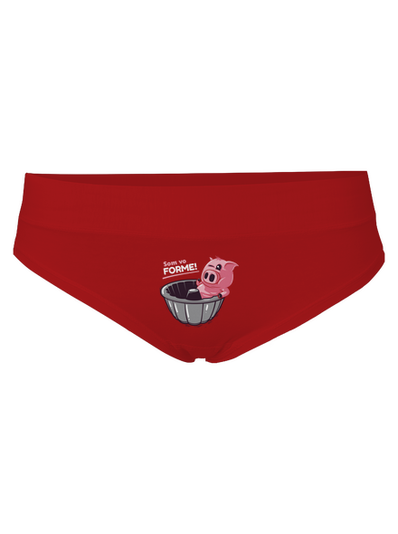 Vo forme dámske nohavičky Red Mal