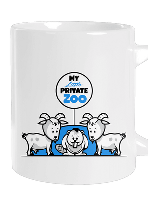 ZOO veľký hrnček White