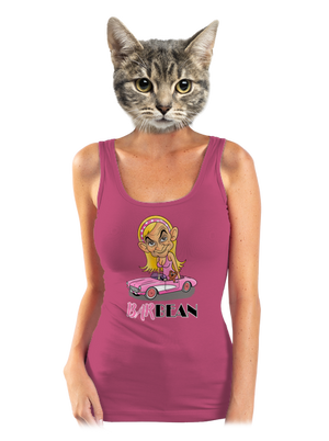 Barbean dámske tielko klasické Magenta