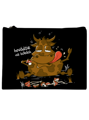 Hovädzie na hubách taštička Black