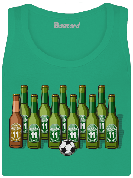 Futbalová jedenástka dámske tielko klasické Mint Mal
