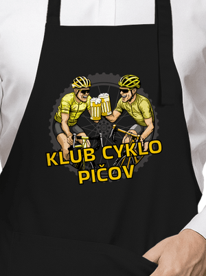 Klub cyklo pičov zástera Black