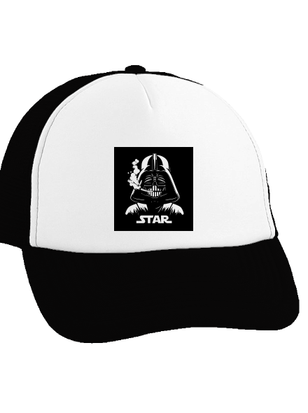 Darth Star šiltovka truckerka Black cap