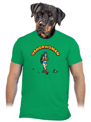 Vandrwoman pánske tričko Kelly Green