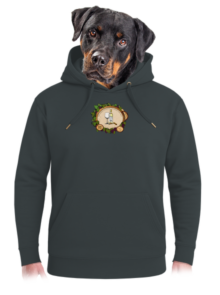 Vínny horoskop: Panna unisex mikina premium Charcoal