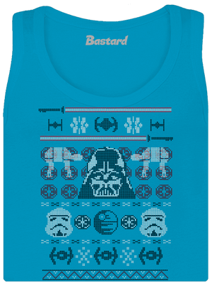 Vader na svetri dámske tielko klasické Blue Atol