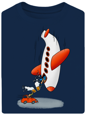 Sme si bližšie unisex tričko oversized Midnight Blue