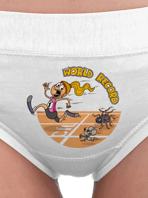 Svetový rekord dámske nohavičky White