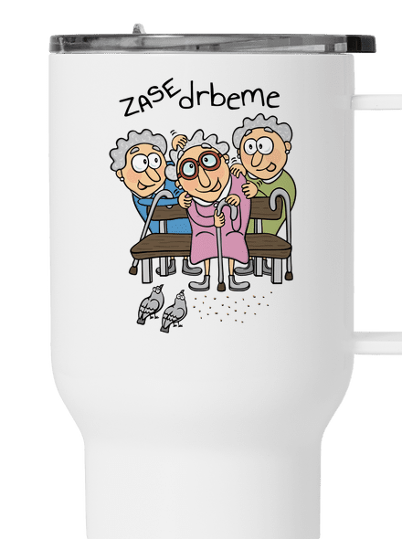 Zase drbeme termohrnček White