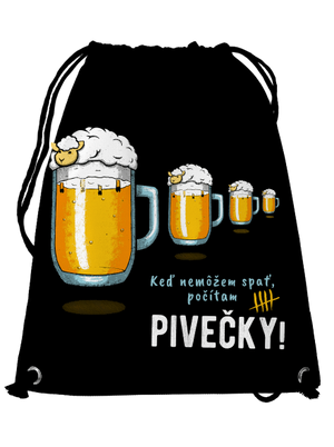 Pivečka vak Black